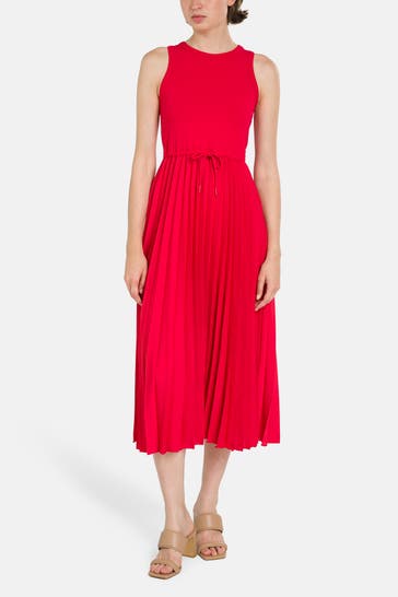TOMMY HILFIGER Midikleid rot