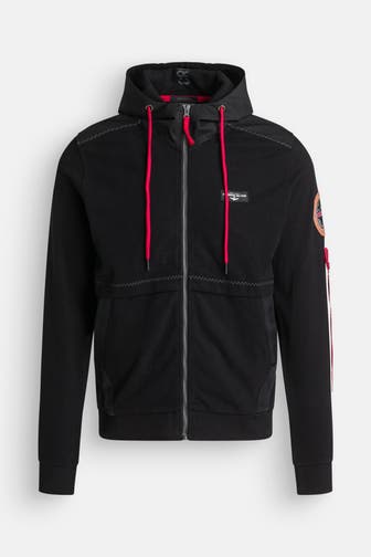 AERONAUTICA MILITARE Sweatjacke schwarz