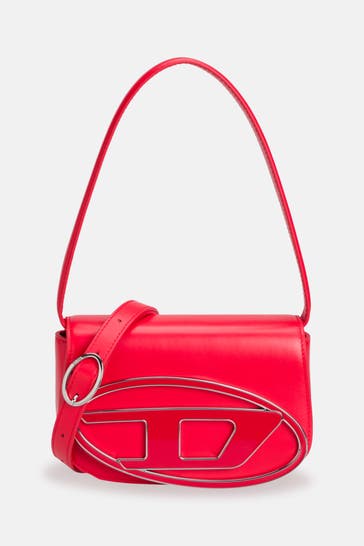 DIESEL Schultertasche rot