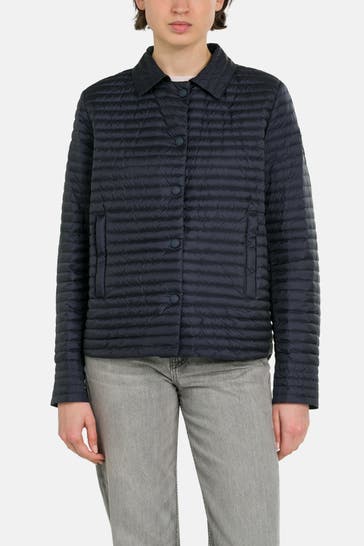 COLMAR Daunen-Overshirt dunkelblau