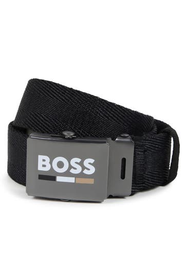 BOSS Gürtel schwarz