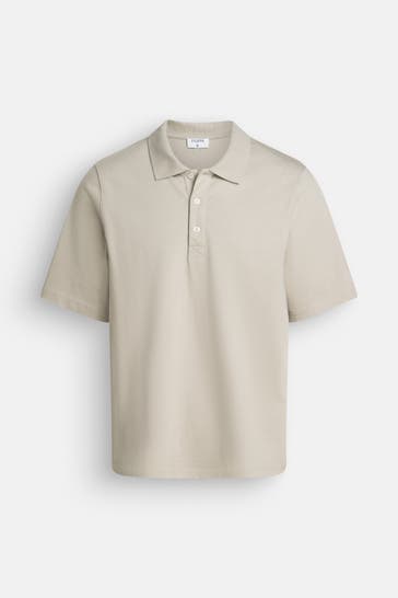 FILIPPA K Polo-Shirt steingrau