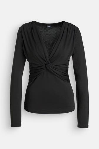 BOSS Longsleeve schwarz