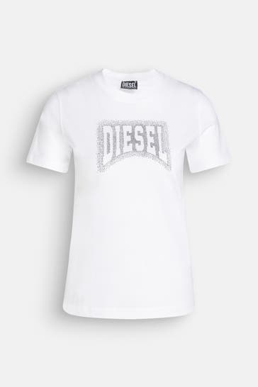 DIESEL T-Shirt weiß