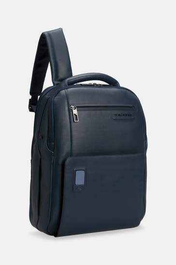 PIQUADRO Rucksack dunkelblau