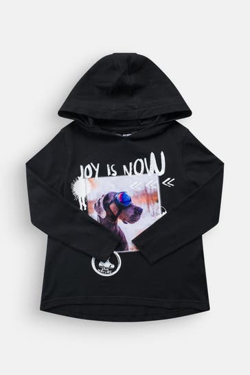 DESIGUAL Hoodie schwarz