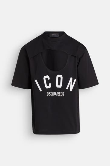 DSQUARED2 T-Shirt schwarz