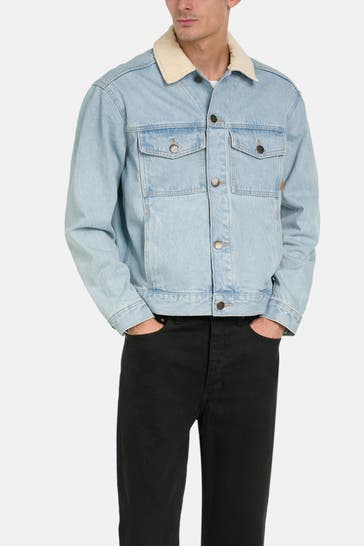 TIMBERLAND Jeansjacke hellblau