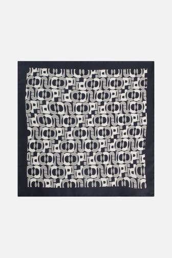 JOOP! Tuch schwarz gemustert