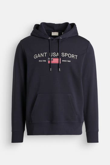 GANT Hoodie dunkelblau