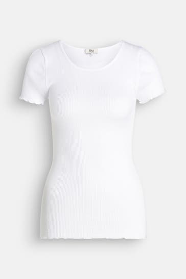 RM BY ROSEMUNDE T-Shirt weiß