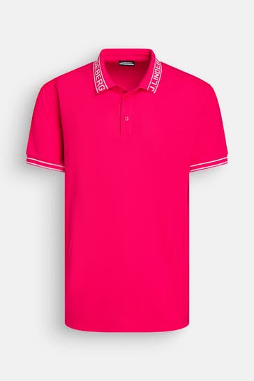 J.LINDEBERG SPORTSWEAR Polo-Shirt 'Austin' pink