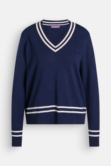 FRIEDA & FREDDIES NY Strickpullover nachtblau