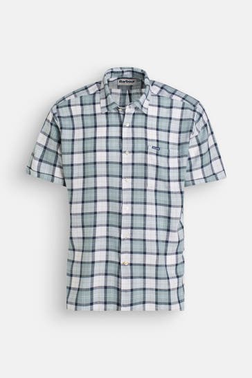 BARBOUR Leinenmix-Hemd 'Midfield' Regular Fit