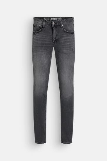 SUPERDRY Jeans dunkelgrau slim
