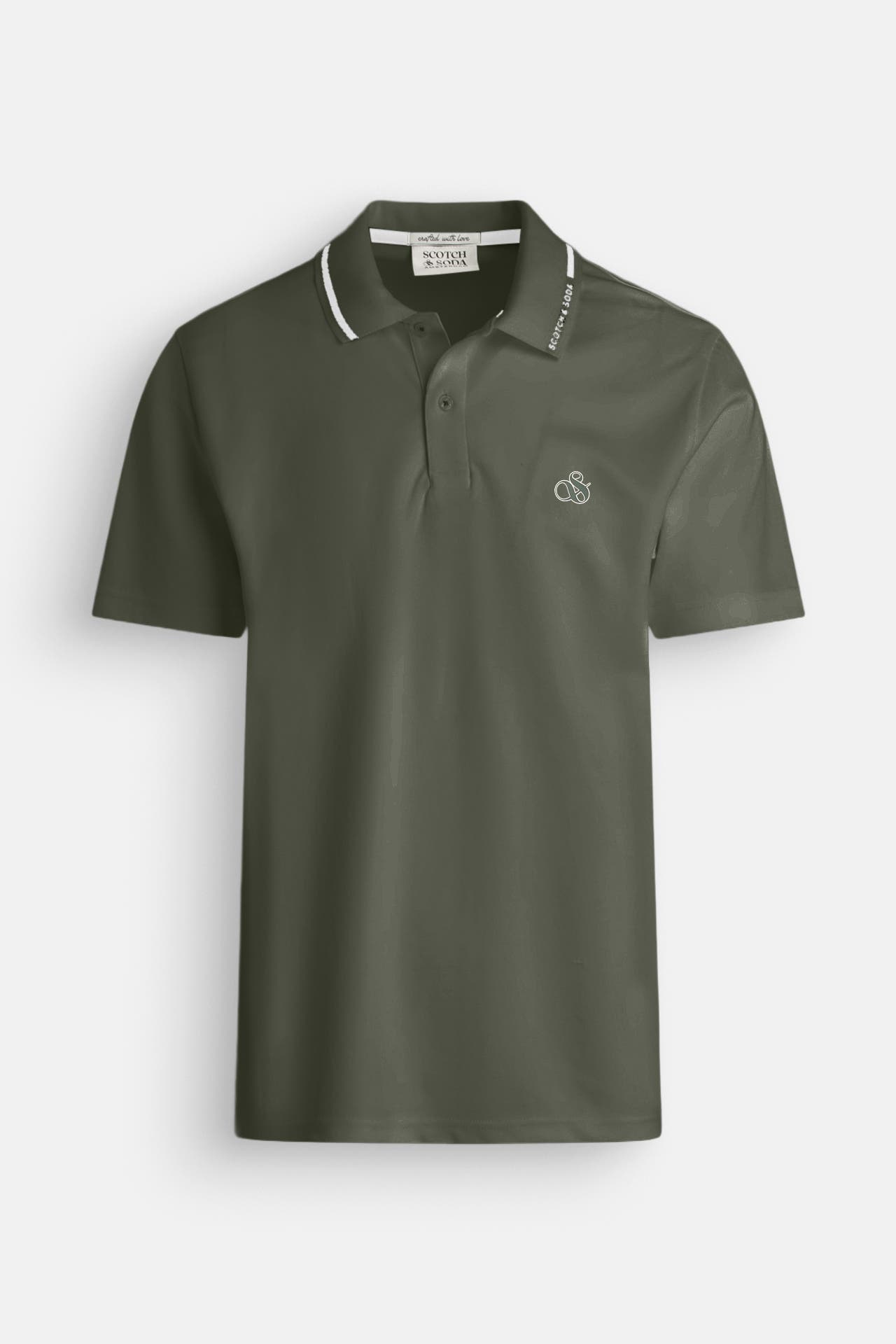SCOTCH & SODA Polo-Shirt oliv, Bild 1