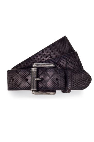 B.BELT Ledergürtel zweifarbig