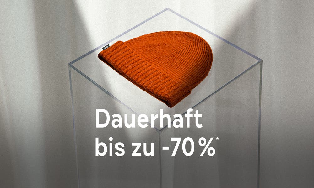 Dauerhaft bis zu -70%*