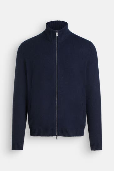 BOGNER Wollmix-Jacke 'Dexter' navy