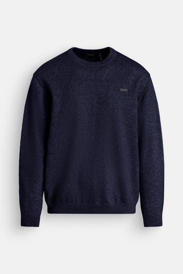 ELIAS RUMELIS Strickpullover '10-Idris' navy