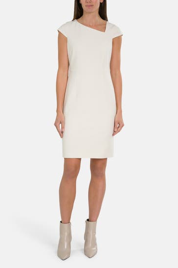 COMMA, Minikleid ecru