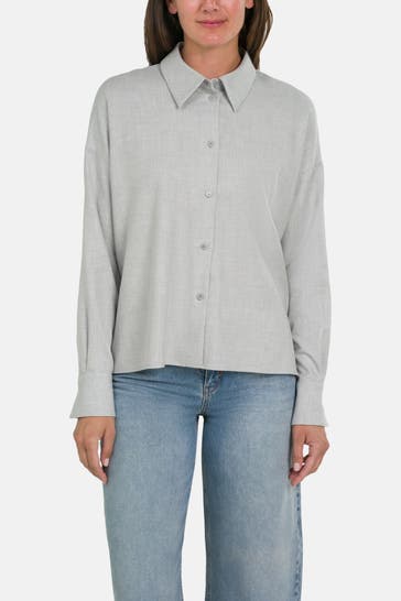 DRYKORN Casual-Bluse 'Cloelia' grau