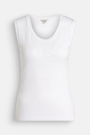 GUESS Stricktop 'Dalice' weiß