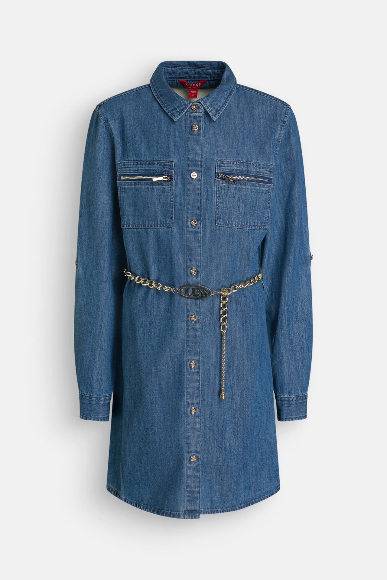 GUESS Denim-Kleid 'Elina' blau, Bild 1