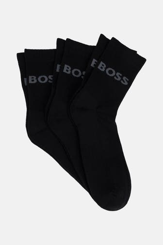 BOSS 3er-Pack Socken schwarz
