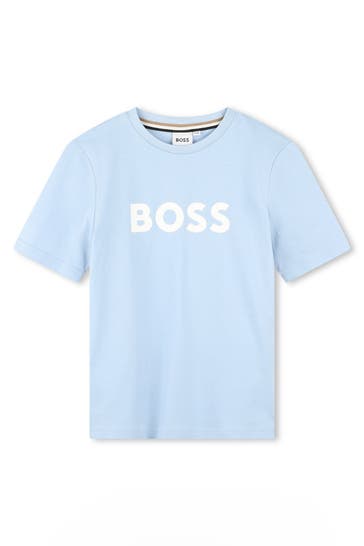 BOSS T-Shirt hellblau