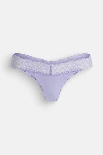CK UNDERWEAR String lavendel