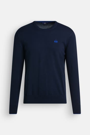 LA MARTINA Wollmix-Pullover navy