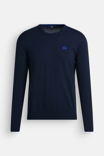 LA MARTINA Wollmix-Pullover navy