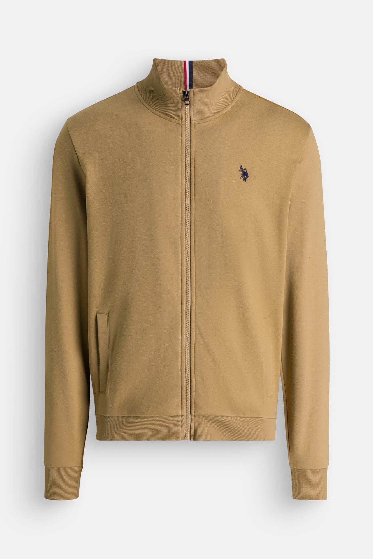 U.S. POLO ASSN. Sweatjacke hellbraun, Bild 1