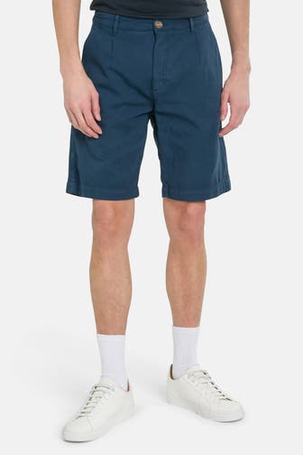 LA MARTINA Leinenmix-Shorts marine