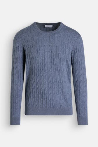 SAND COPENHAGEN Strickpullover azurblau