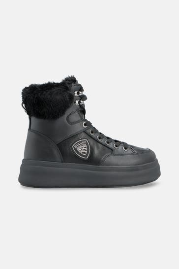 BLAUER Winterboots 'Emery' schwarz
