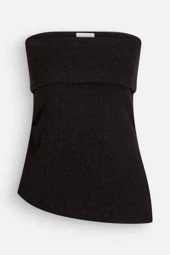 CLOSED Bandeau-Top schwarz