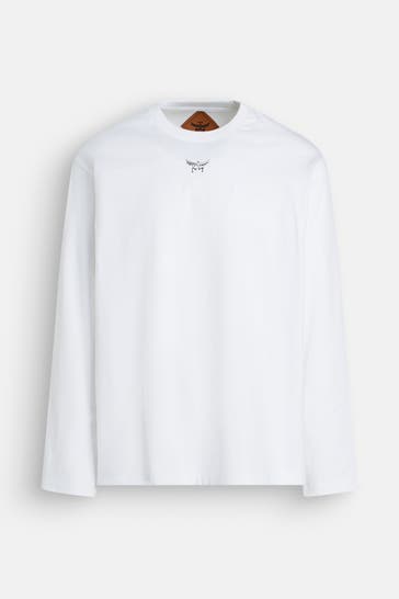 MCM Longsleeve weiß