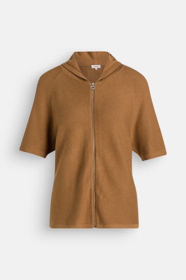 S.OLIVER Strickjacke camel