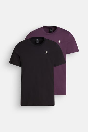 G-STAR 2er-Set T-Shirt mehrfarbig