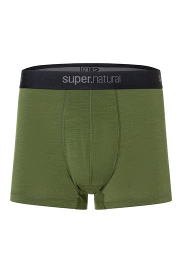SUPER.NATURAL Boxer Trunk 'Tundra 175' oliv