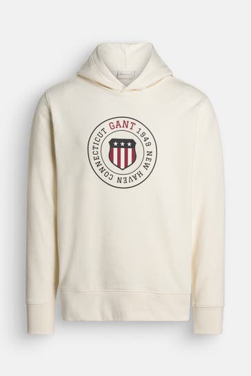 GANT Hoodie creme