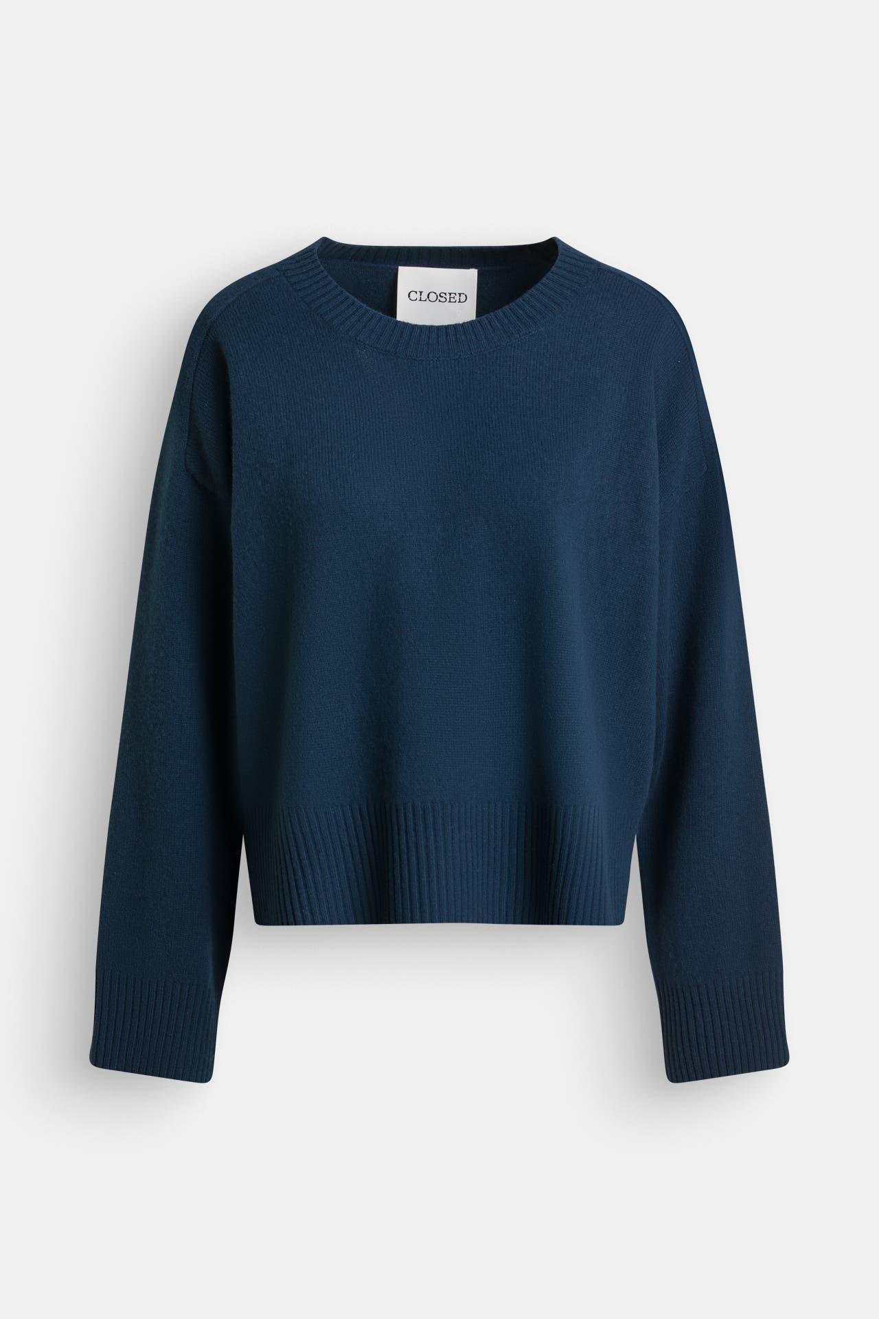 CLOSED Woll-Strickpullover dunkelblau, Bild 1