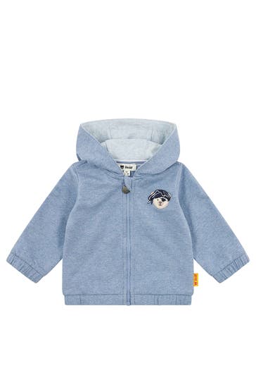 STEIFF Sweatjacke taubenblau