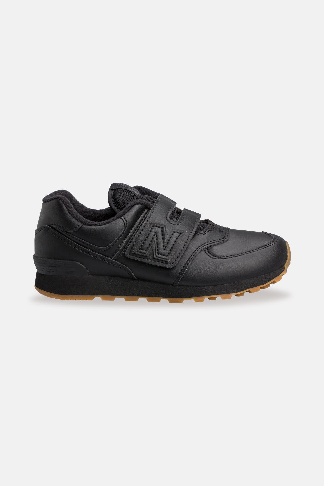 NEW BALANCE Leder-Sneaker schwarz, Bild 1
