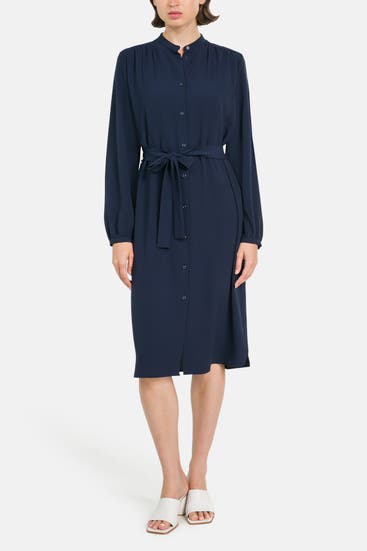 BOSS - Midikleid 'Deborah' navy