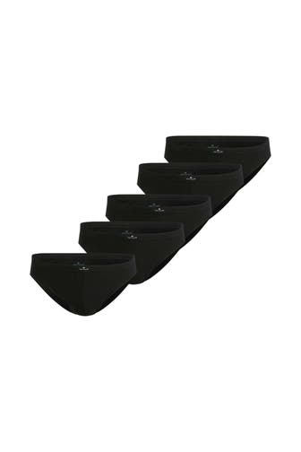 TOM TAILOR 5er-Pack Slips schwarz