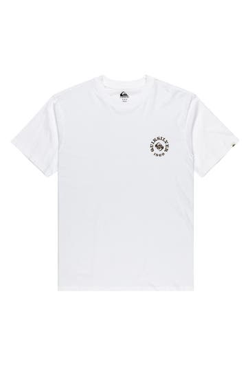 QUIKSILVER T-Shirt weiß