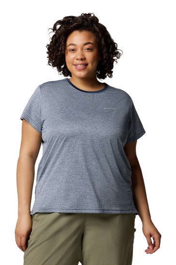 COLUMBIA Funktionsshirt graublau